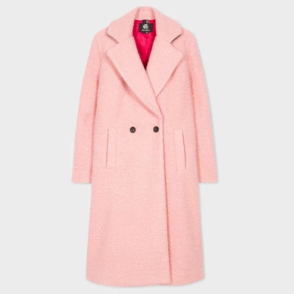 PAUL SMITH Bouclé Cocoon Coat 0440 - Picture 5 of 15